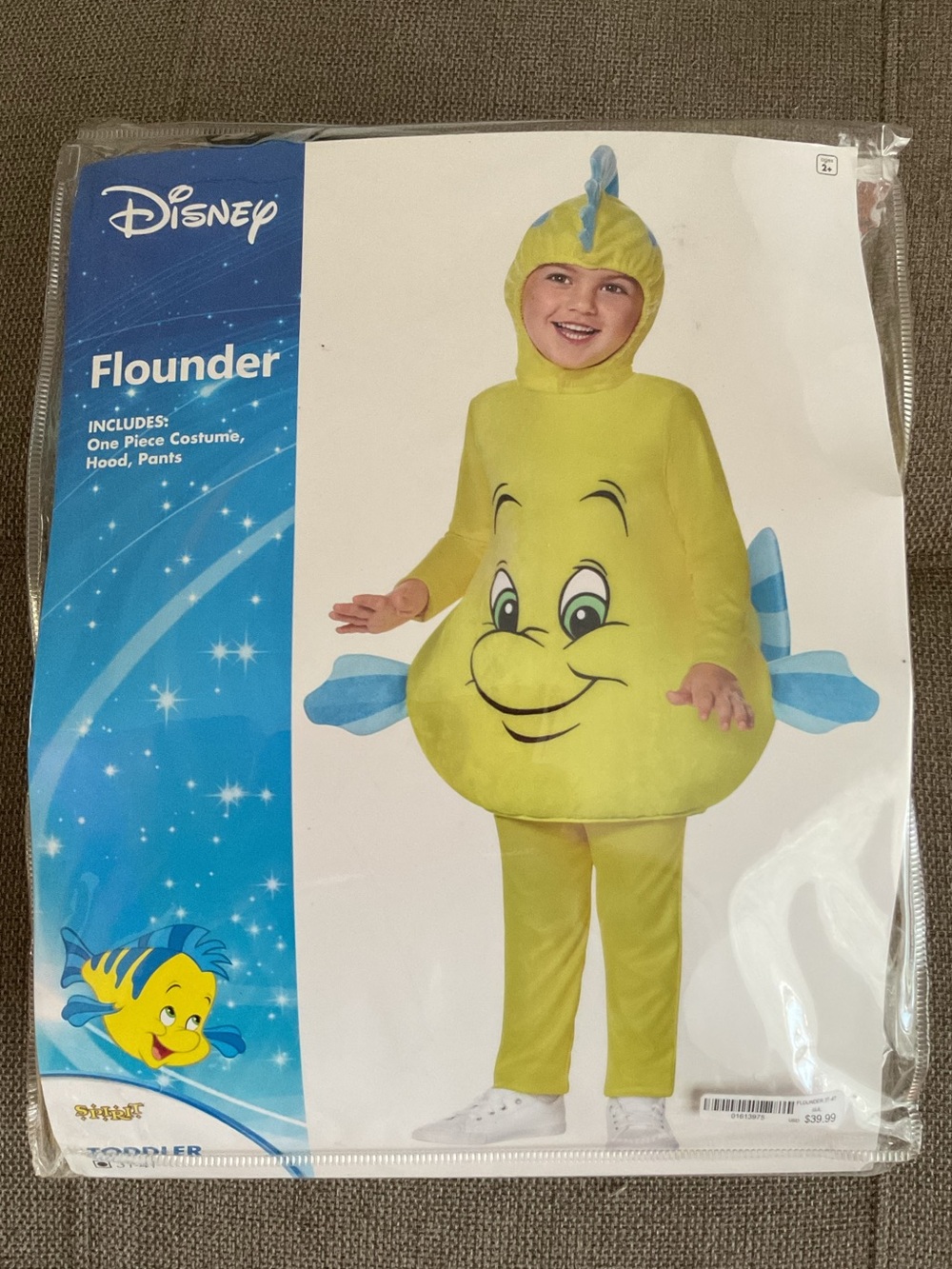 Disney flounder costume